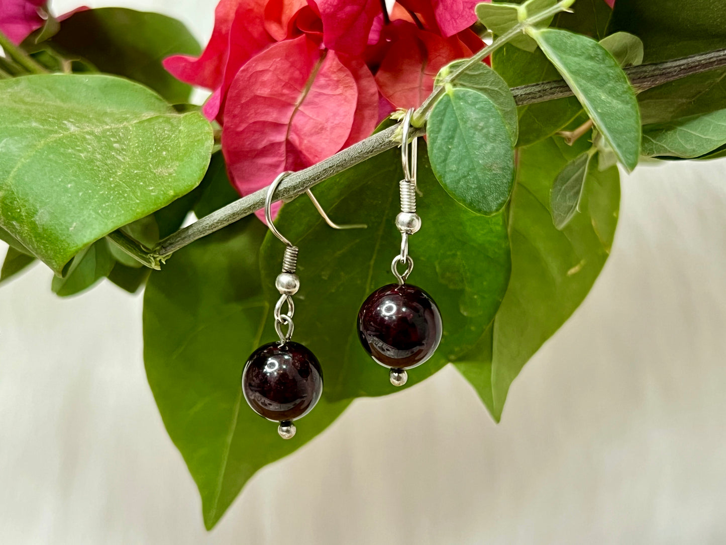 Garnet Earrings
