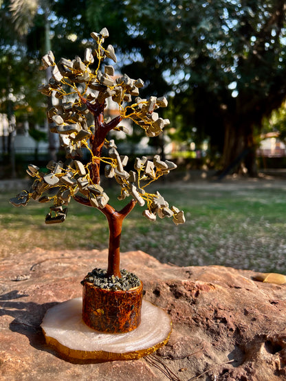 Pyrite Money Magnet Chip Tree (200 beads) – The Tree of Wealth & Protection