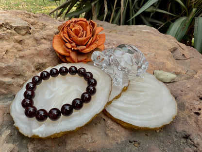 Garnet Bracelet – Stone of Energy, Passion & Protection
