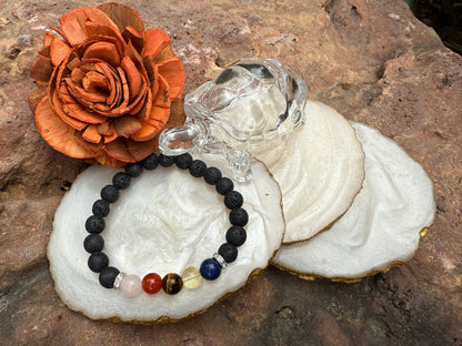 5 Chakra Bracelet - Boss Babe Jewels