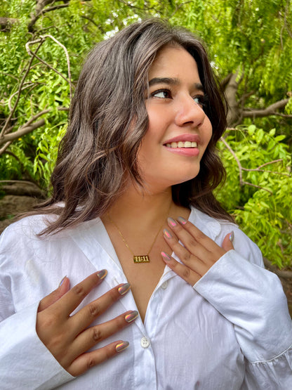 Make a Wish – 11:11 Gold Necklace