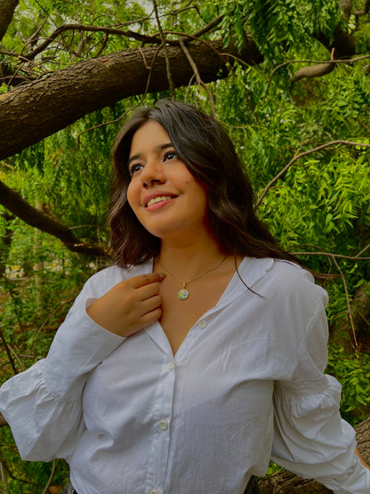 Nature’s Whisper – Gold Necklace