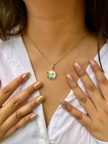 Nature’s Whisper – Gold Necklace