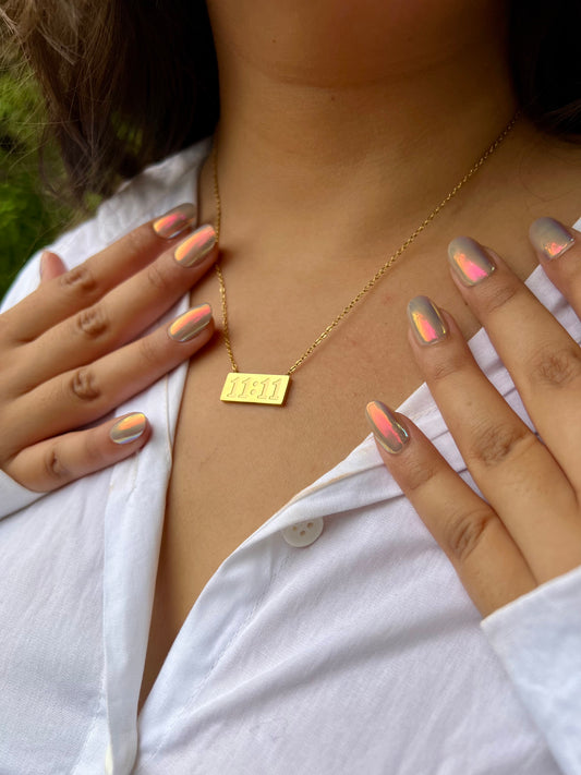 Make a Wish – 11:11 Gold Necklace