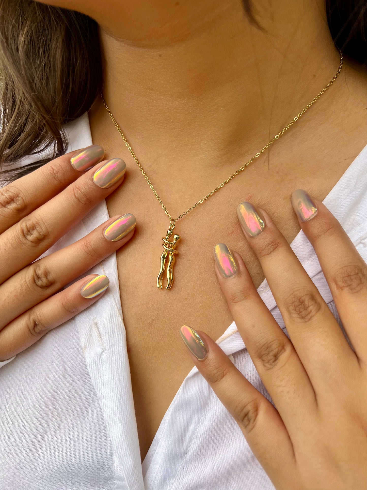 Together Always Gold Necklace