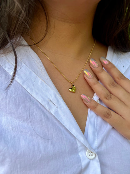 Timeless Love Gold Necklace