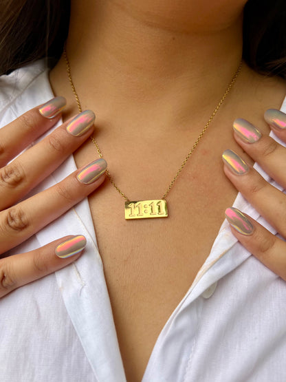 Make a Wish – 11:11 Gold Necklace