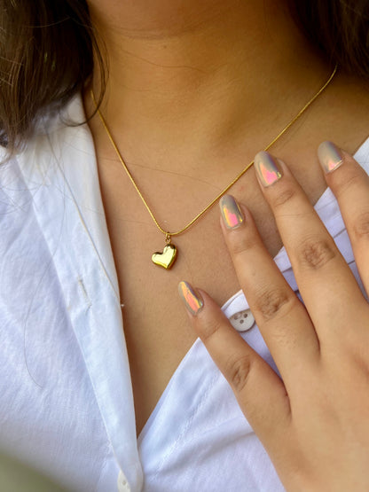 Timeless Love Gold Necklace