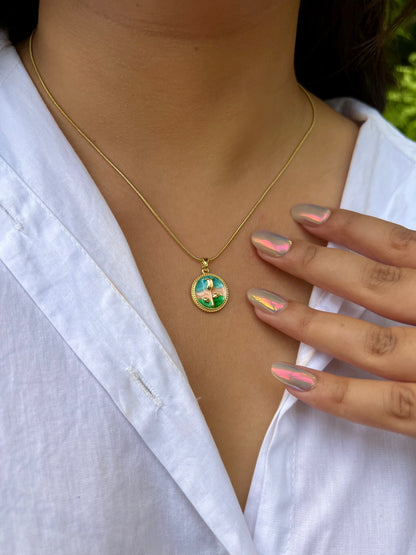 Ocean Bliss – Gold Necklace