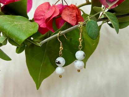 Rainbow Moonstone Earrings