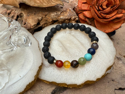7 Chakra Bracelet - Boss Babe Jewels