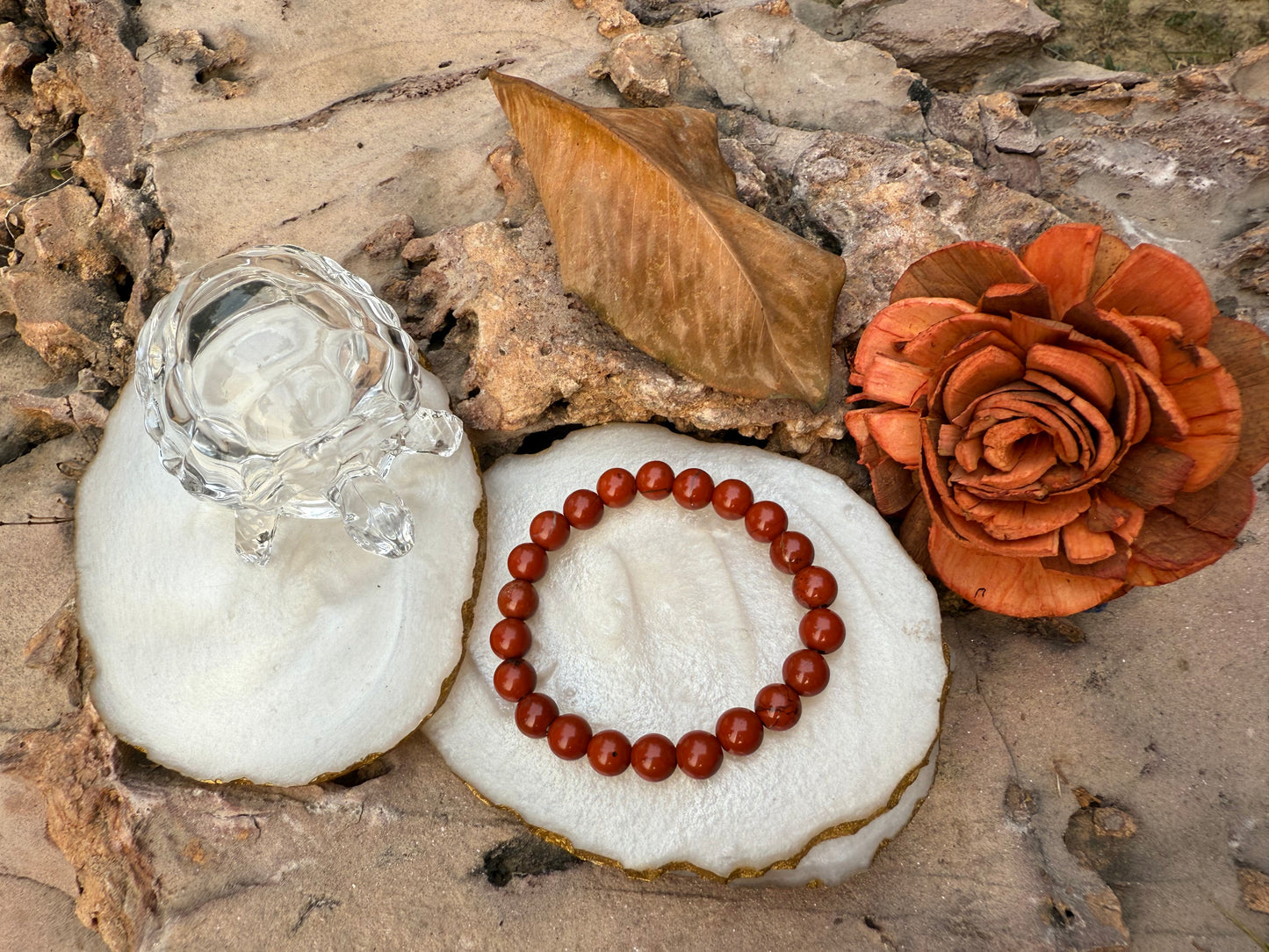 Red Jasper Bracelet - Boss Babe Jewels