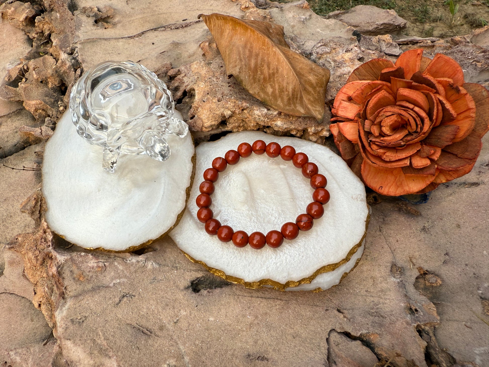 Red Jasper Bracelet - Boss Babe Jewels