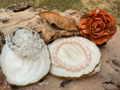 Rose Quartz Bracelet - Boss Babe Jewels