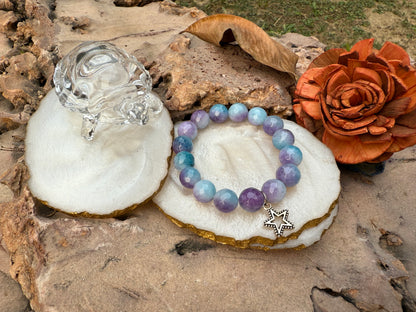 Multicolor Jade Star Gemstone Bracelet - Boss Babe Jewels