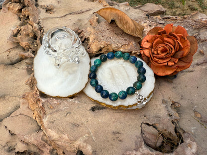 Multicolor Jade Anchor Gemstone Bracelet - Boss Babe Jewels