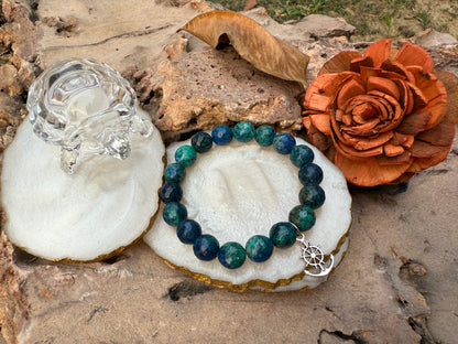 Multicolor Jade Anchor Gemstone Bracelet - Boss Babe Jewels