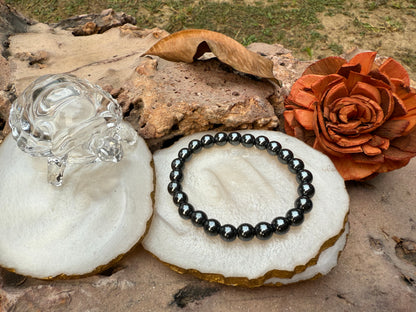 Hematite Stone Bracelet - Boss Babe Jewels