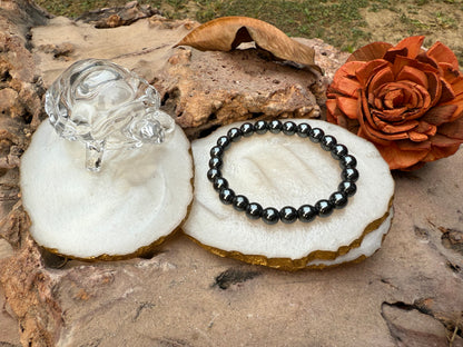Hematite Stone Bracelet - Boss Babe Jewels