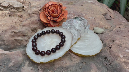 Garnet Bracelet – Stone of Energy, Passion & Protection