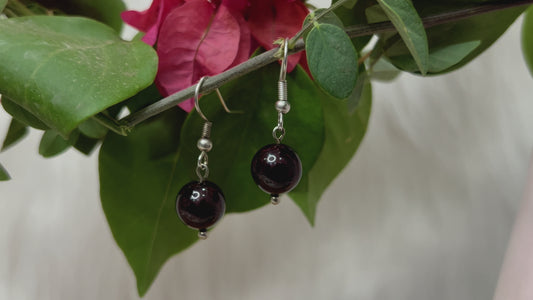 Garnet Earrings