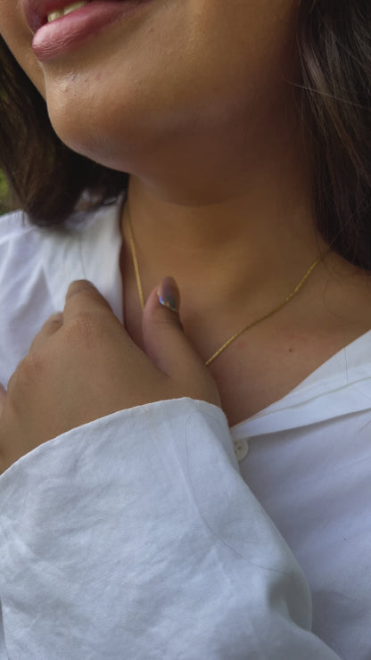 Golden Ember Gold Necklace