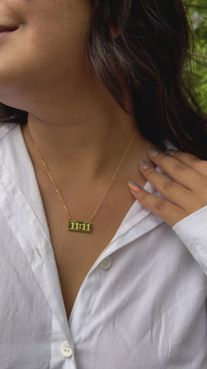 Make a Wish – 11:11 Gold Necklace
