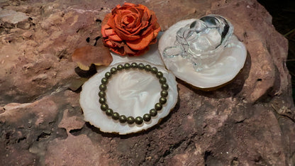 Pyrite Bracelet – Natural Money Magnet Stone for Wealth, Success and Protection