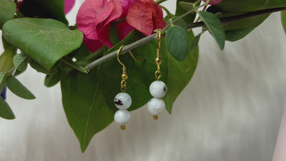 Rainbow Moonstone Earrings