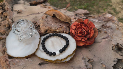 Black Lava Bracelet