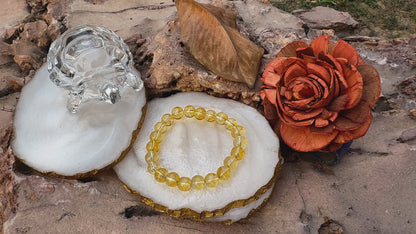 Citrine Healing Bracelet – Abundance, Positivity & Success