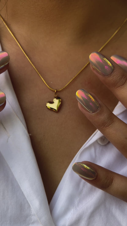 Timeless Love Gold Necklace