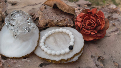 White Lava Bracelet