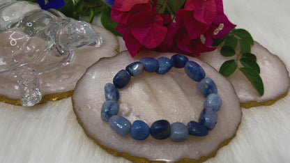 Calm Within – Blue Lace Agate Bracelet for Peace, Communication & Emotional Healing