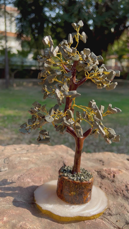 Pyrite Money Magnet Chip Tree (200 beads) – The Tree of Wealth & Protection