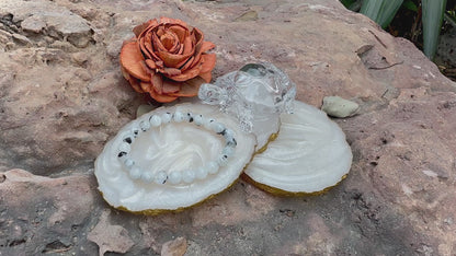 Rainbow Moonstone Bracelet – Stone of Intuition, Balance & New Beginnings