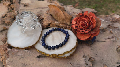 Lapis Lazuli Healing Bracelet – Wisdom, Truth & Inner Strength