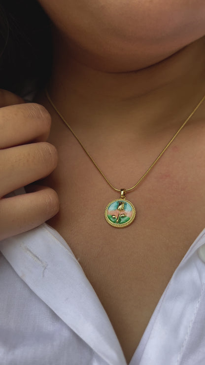 Ocean Bliss – Gold Necklace